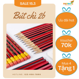 Bút chì 2B